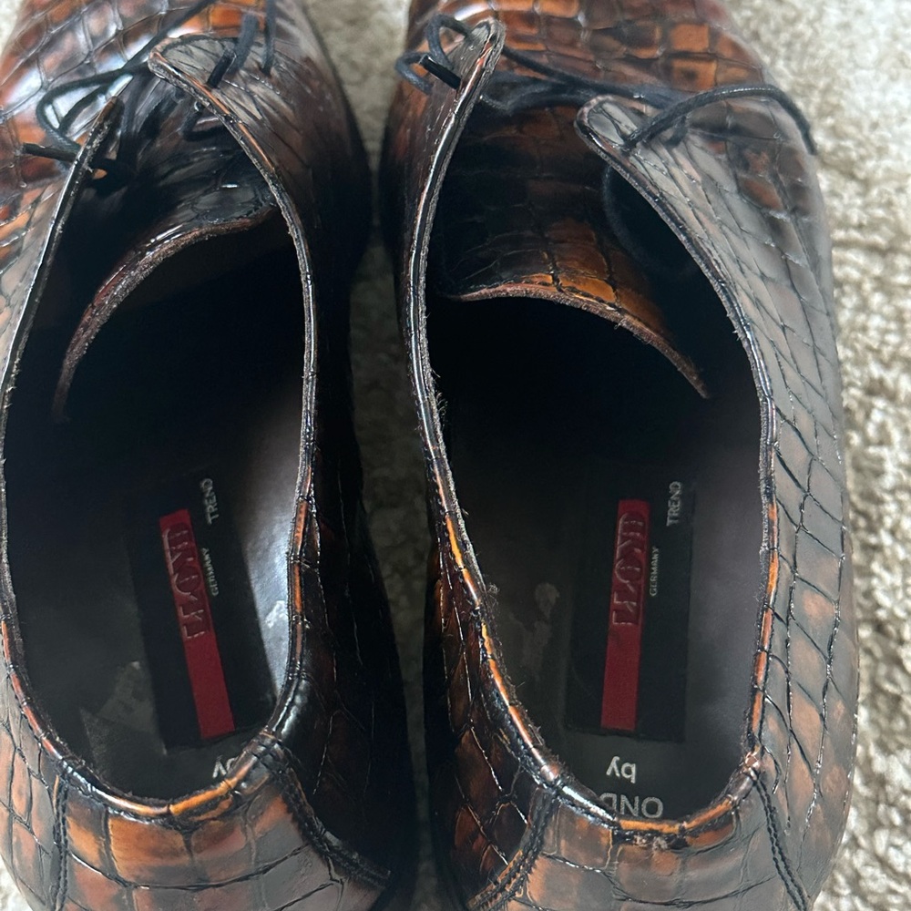 ONDO by Lloyd german made leather brogues size 9.5 - Picture 6 of 7